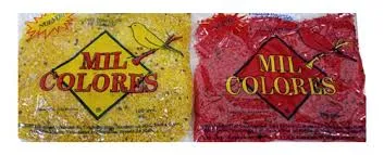 LA SIN RIVAL - PASTA DE HUEVO AMARILLA Y ROJA MIL COLORES 100GR