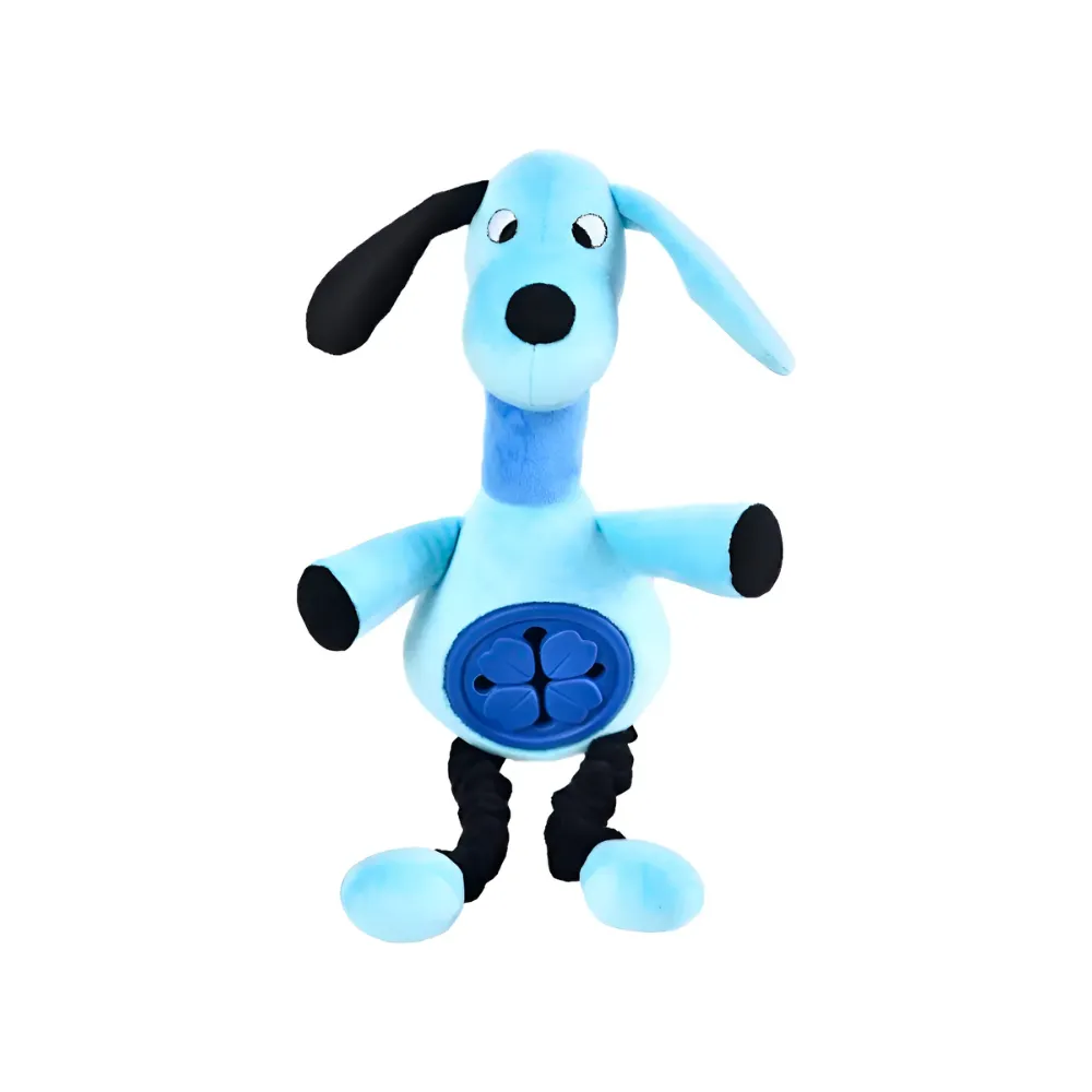CANCAT - PERRO PELUCHE CON TPR 22X38 CMS