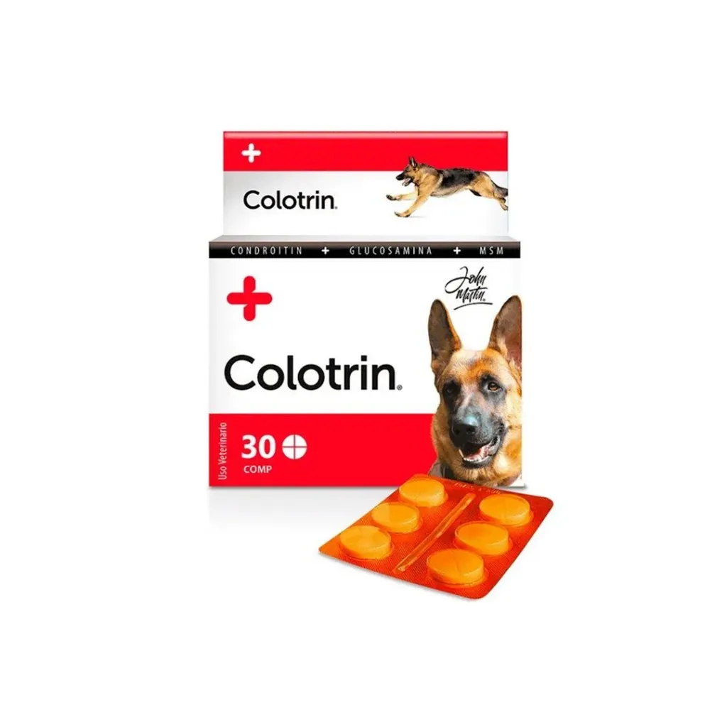 COLOTRIN PALATABLE CAJA X 30 COMPRIMIDOS
