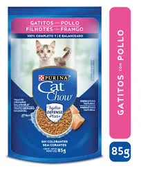 CAT CHOW - GATITOS POLLO 85GR