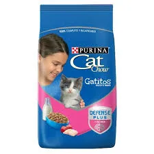 CAT CHOW - GATITOS PESCADO CARNE Y VEGETALES 1KG
