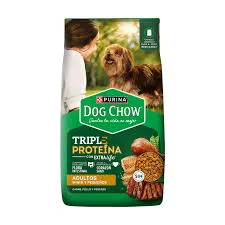 DOG CHOW - ADULTO MINI & PEQUEÑO TRIPLE PROTEINA 1.5KG