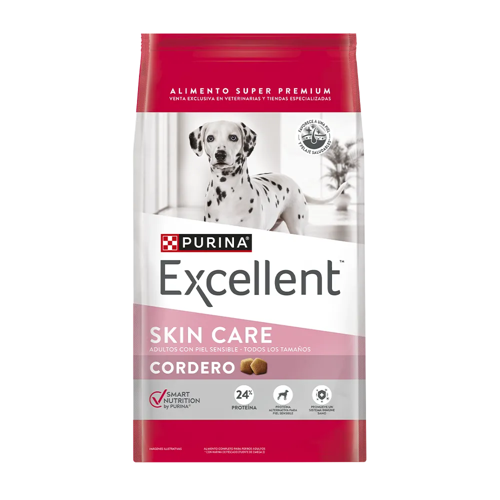 EXCELLENT - PERRO SKIN CARE CON CORDERO 15KG