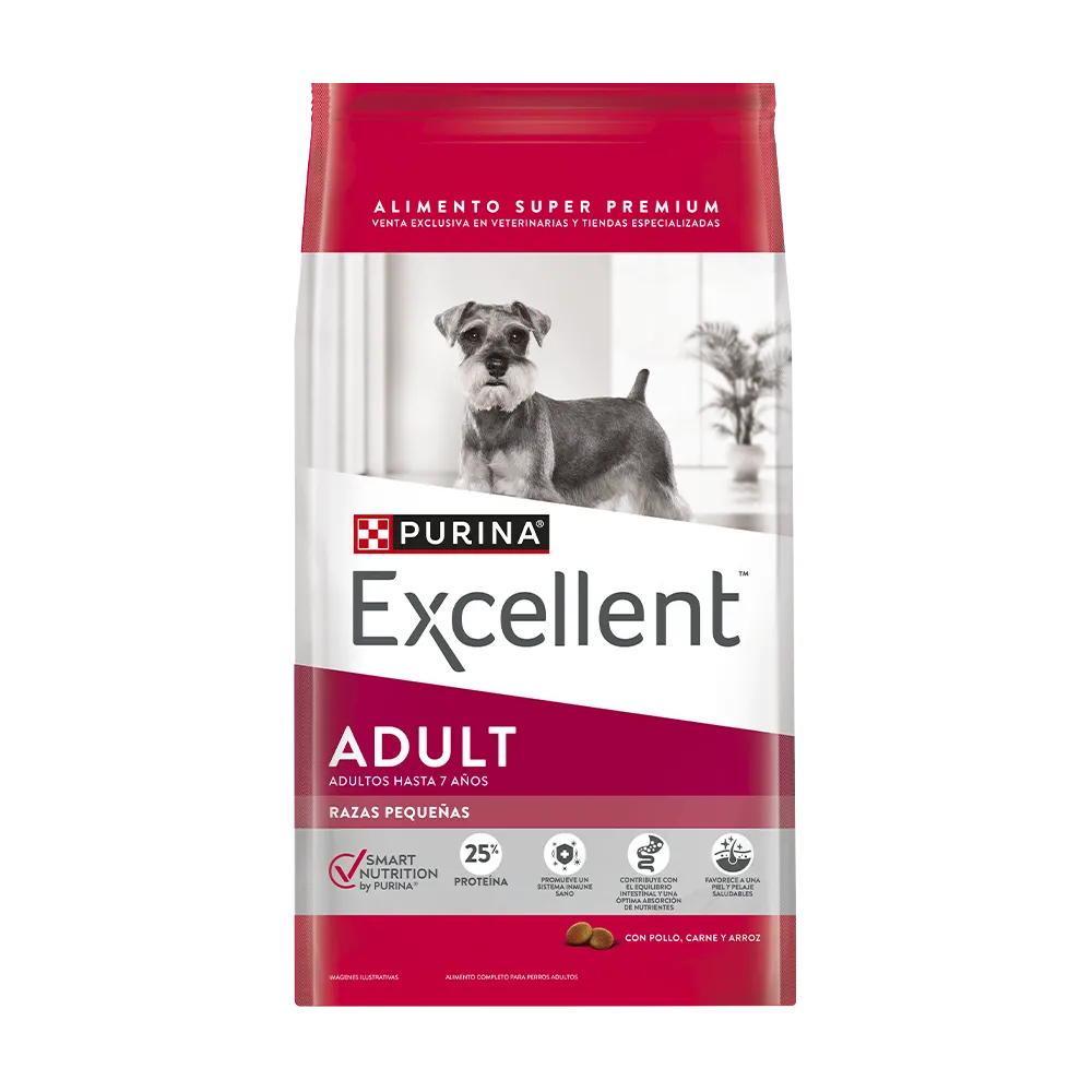 [12570549] EXCELLENT - PERRO ADULTO RAZAS PEQUEÑAS 3KG