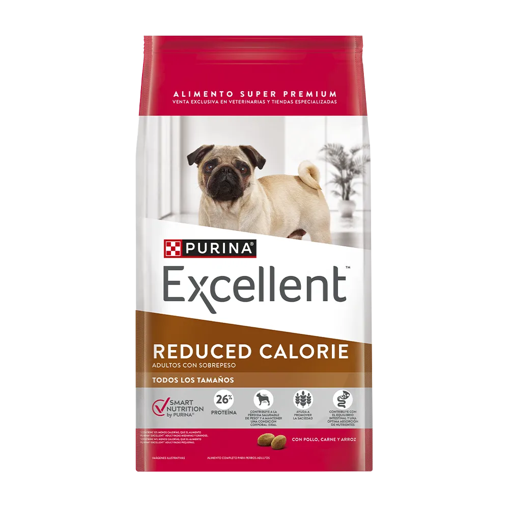 EXCELLENT - PERRO BAJAS CALORIAS 3KG