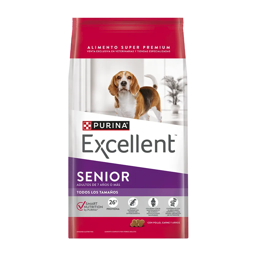 EXCELLENT - PERRO SENIOR +7 AÑOS 15KG