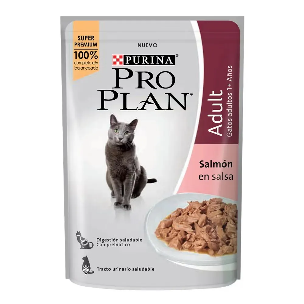 [12340773] PRO PLAN - ADULTO CAT SALMON x 85 GR