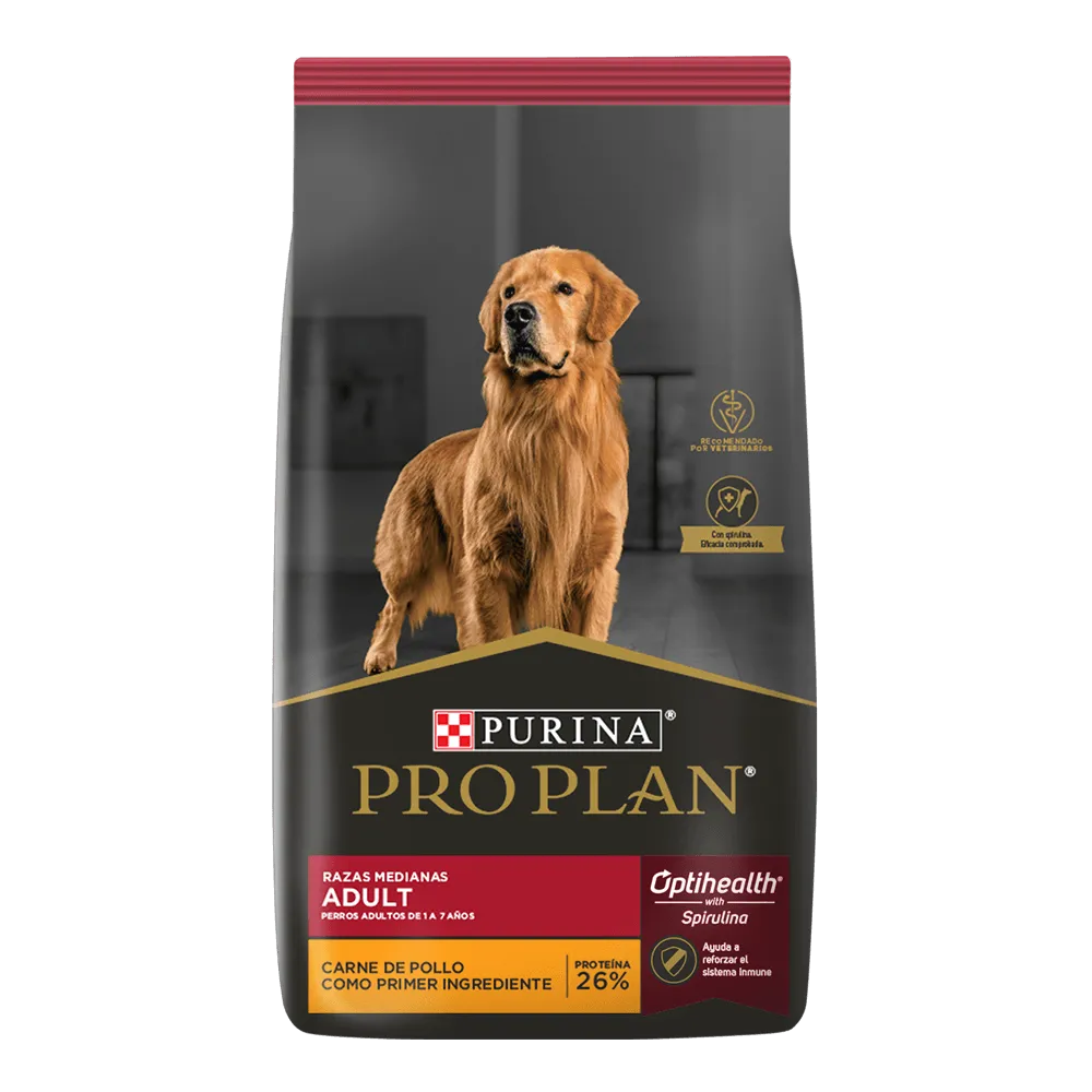PRO PLAN - ADULTO DOG RAZA MEDIANA 15KG