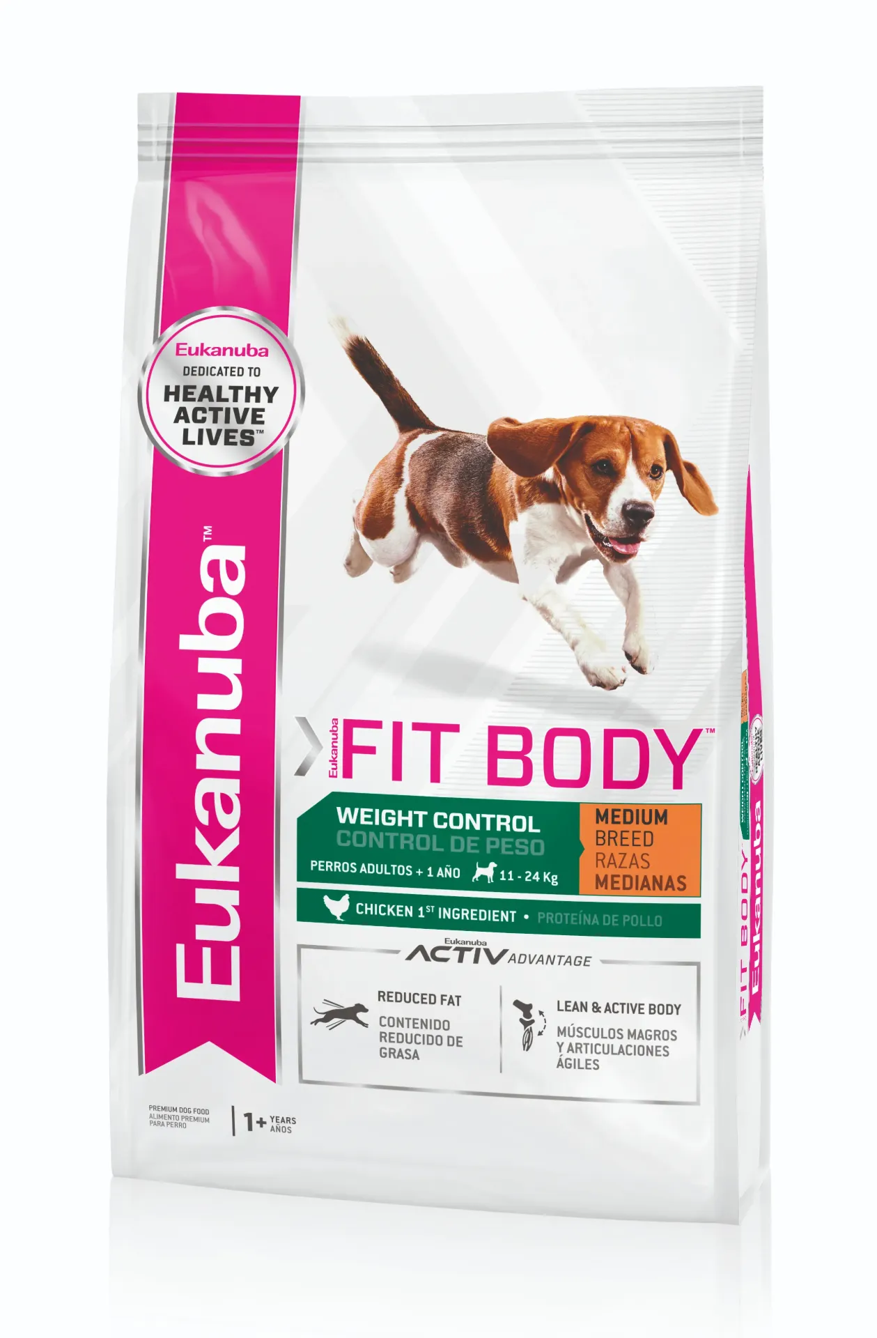 EUKANUBA - PERRO FIT BODY WC MEDIUM BREED 3KG