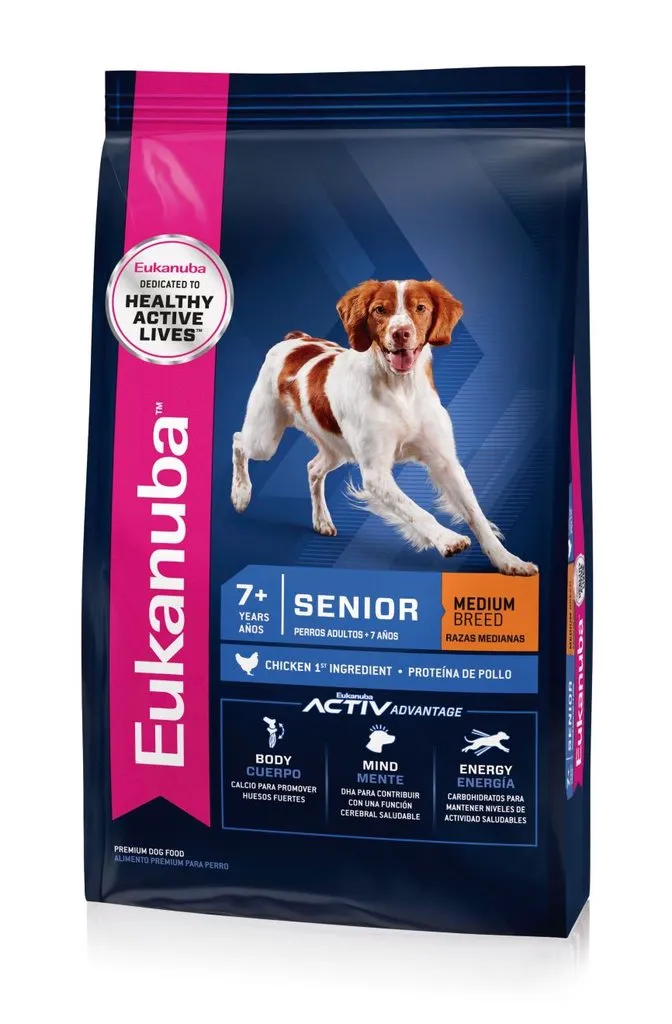 EUKANUBA - SENIOR MEDIUM BREED x 3 KG