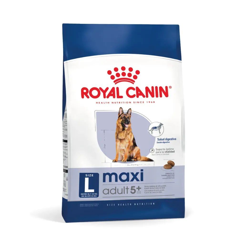 ROYAL CANIN - CANINE MAXI ADULT +5 x 15KG