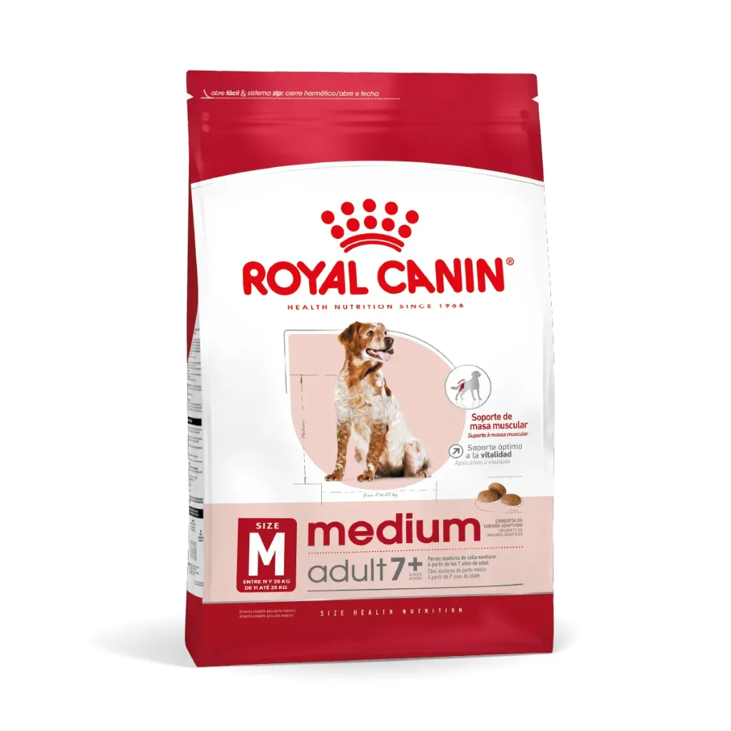 ROYAL CANIN - CANINE MEDIUM ADULT 7+ 15KG