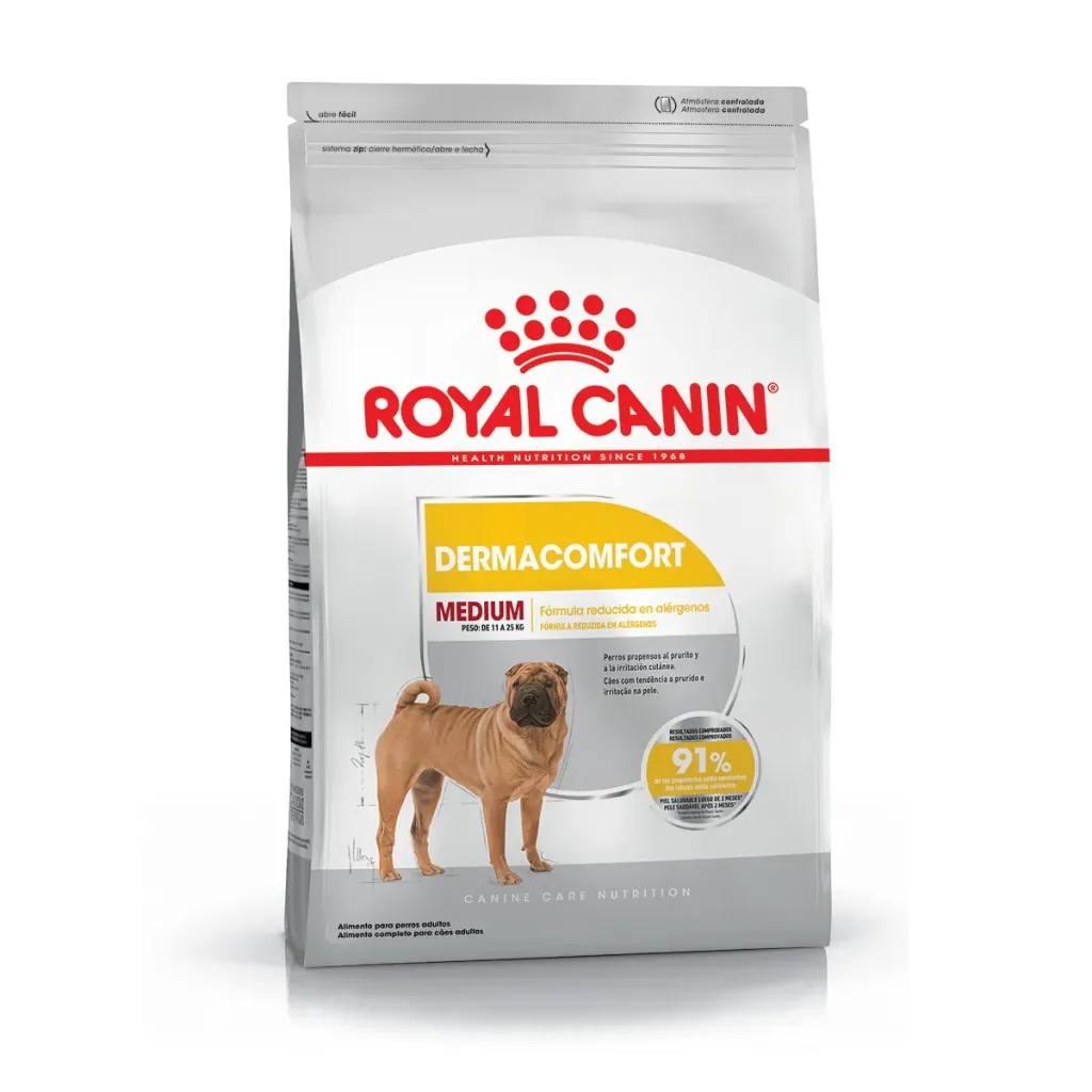 ROYAL CANIN - CANINE MEDIUM DERMACOMFORT x 3KG
