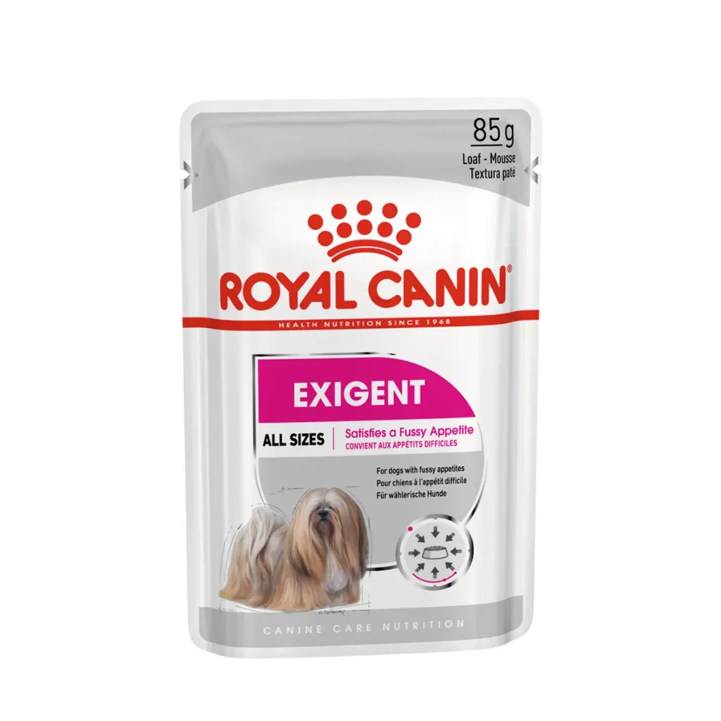 ROYAL CANIN - CANINE POUCH EXIGENT  85GR