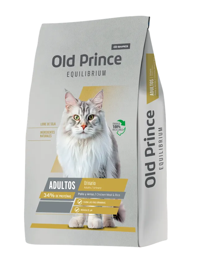 [2.11.141] OLD PRINCE - EQUILIBRIUM CATS URINARY CARE x 3KG