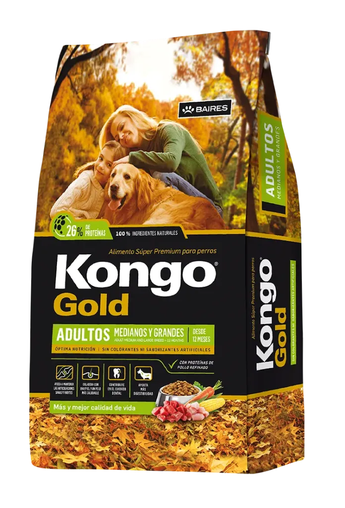 KONGO GOLD - ADULTO 21KG