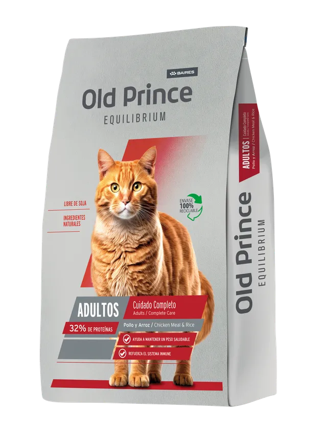 OLD PRINCE - EQUILIBRIUM CAT COMPLETE CARE x 3KG