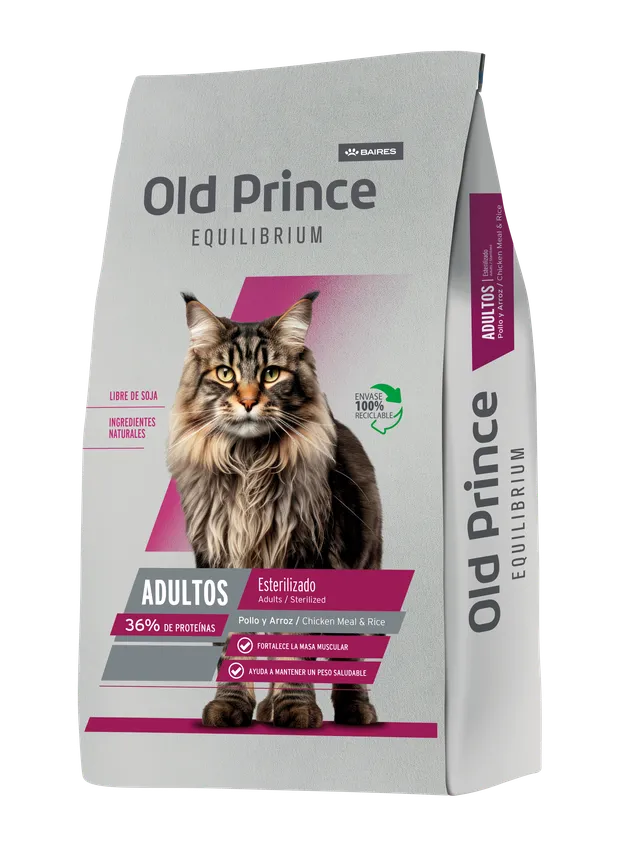 OLD PRINCE - EQUILIBRIUM CATS INDOOR CARE 3KG