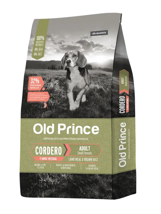 [2.11.99] OLD PRINCE - NOVEL CORDERO ADULTO SMALL x  7,5 KG
