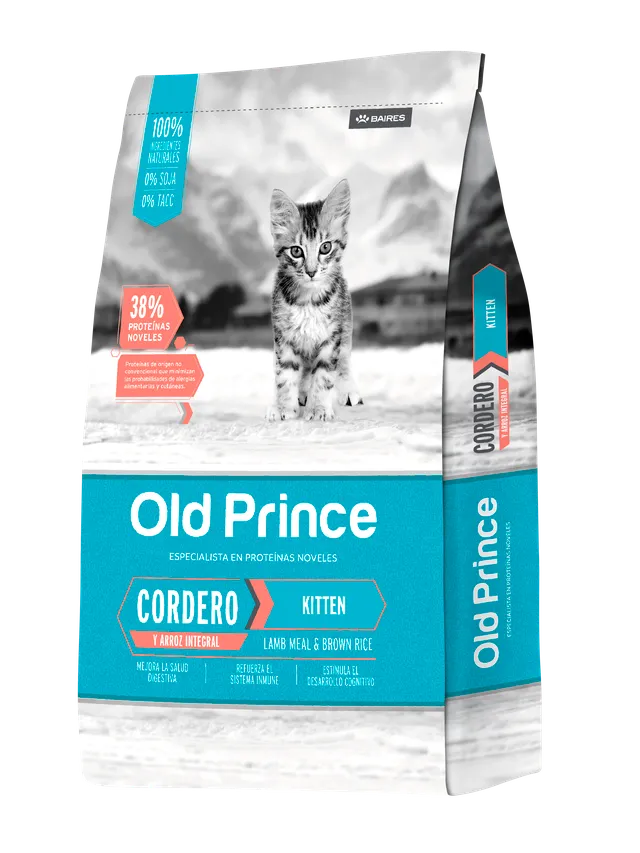 OLD PRINCE - NOVEL CORDERO CAT KITTEN 1KG