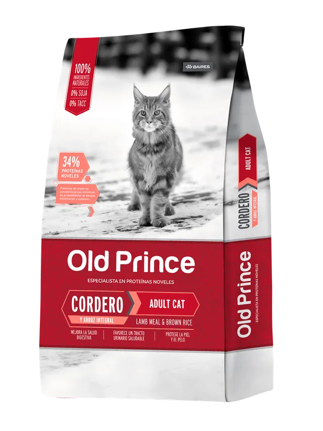 OLD PRINCE - NOVEL CORDERO GATO ADULTO x 1 KG
