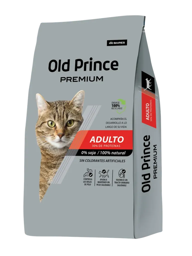 OLD PRINCE - PREMIUM GATO ADULTO x 7,5KG