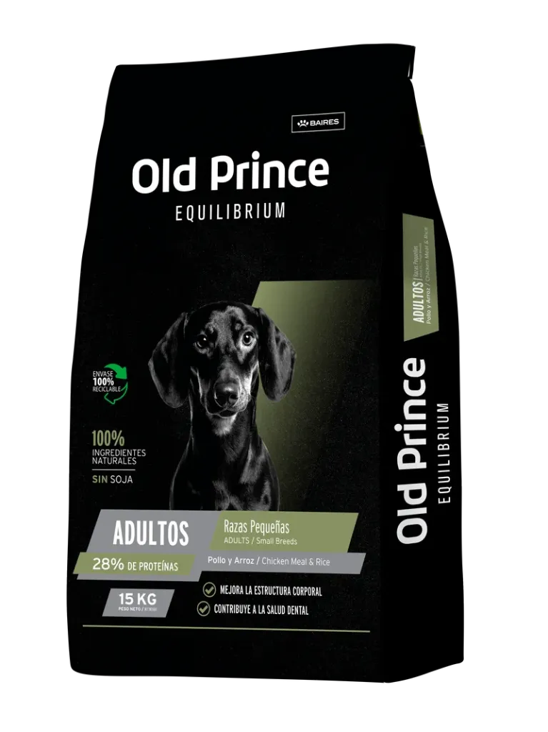 OLD PRINCE - EQUILIBRIUM ADULTO RAZA PEQ 7,5 KG