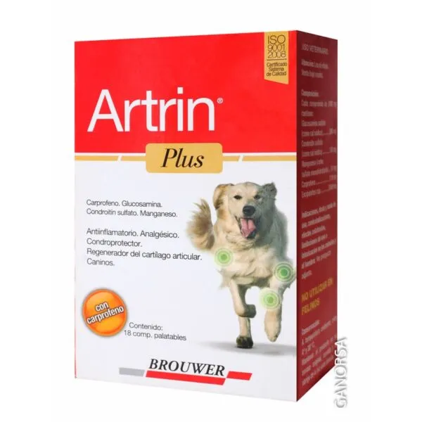 BROUWER - ARTRIN PLUS BLISTER DE 6 COMPRIMIDOS