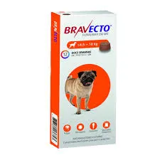 MSD - BRAVECTO COMPRIMIDO 4.5 A 10KG 250MG