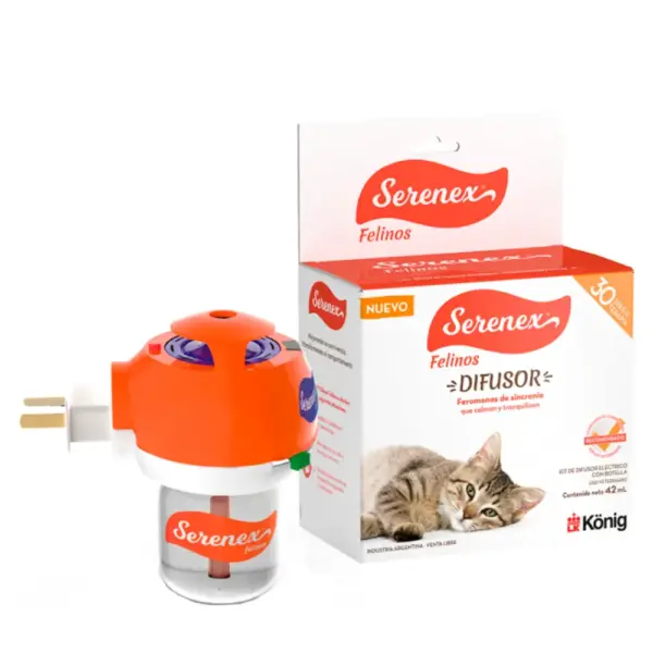 SERENEX DIFUSOR FELINO x 42 ml