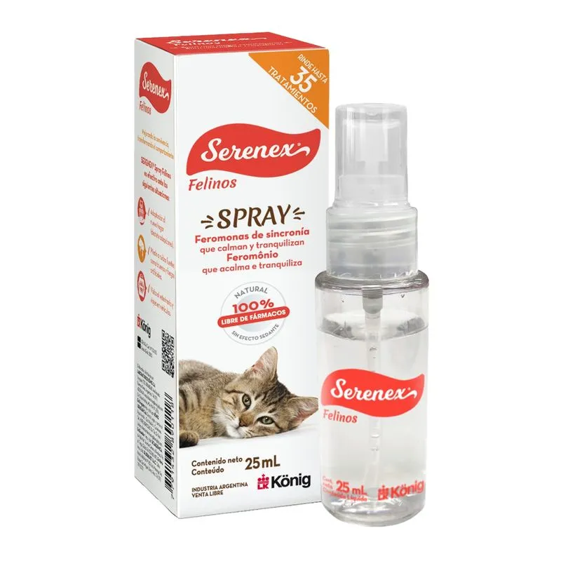 SERENEX SPRAY FELINO x 25 ml.