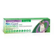 BOEHRINGER INGELHEIM - NEXGARD COMBO GATO DE 2.5 A 7.5KG