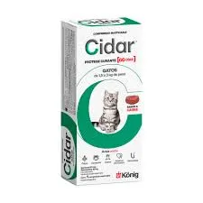 KÖNIG - CIDAR COMPRIMIDO MASTICABLE GATOS DE 1.5 A 3KG