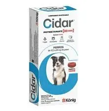 KÖNIG - CIDAR COMPRIMIDO MASTICABLE PERROS 12 a 25KG