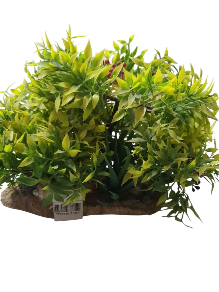 LA SIN RIVAL - ARBOL C/BASE, PLANTAS Y CARACOLES 14CM