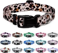 LA SIN RIVAL - COLLAR CUERINA ANIMAL PRINT 52CM