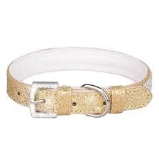 LA SIN RIVAL - COLLAR CUERINA CON BRILLOS FANTASÍA