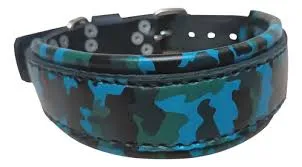 LA SIN RIVAL - COLLAR CUERINA C/TELA CAMUFLADO