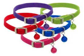 LA SIN RIVAL - COLLAR GATO CUERINA C/CASCABEL