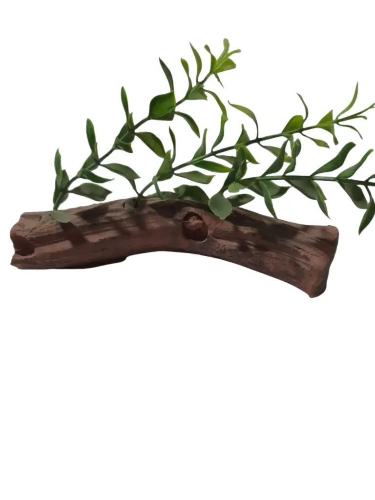LA SIN RIVAL - RAMA TERRACOTA C/PLANTAS Y DIFUSORA 25CM