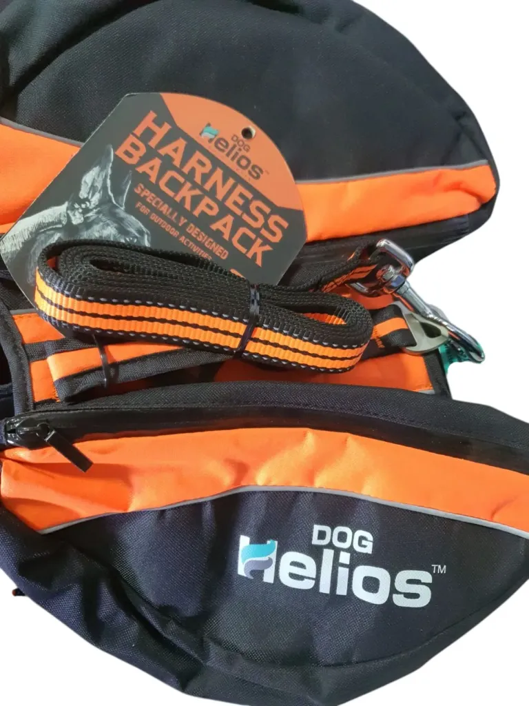 HELIOS - CONJUNTO PRETAL BACKPACK "L" NARANJA