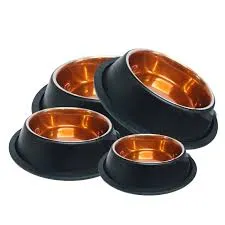 MILLEX - COMEDERO COBRE ACERO INOXIDABLE N°4