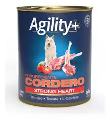AGILITY - DOG ADULTO STRONG HEART 340GR