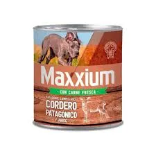 MAXXIUM - LATA DOG ADULTO CORDERO 340GR