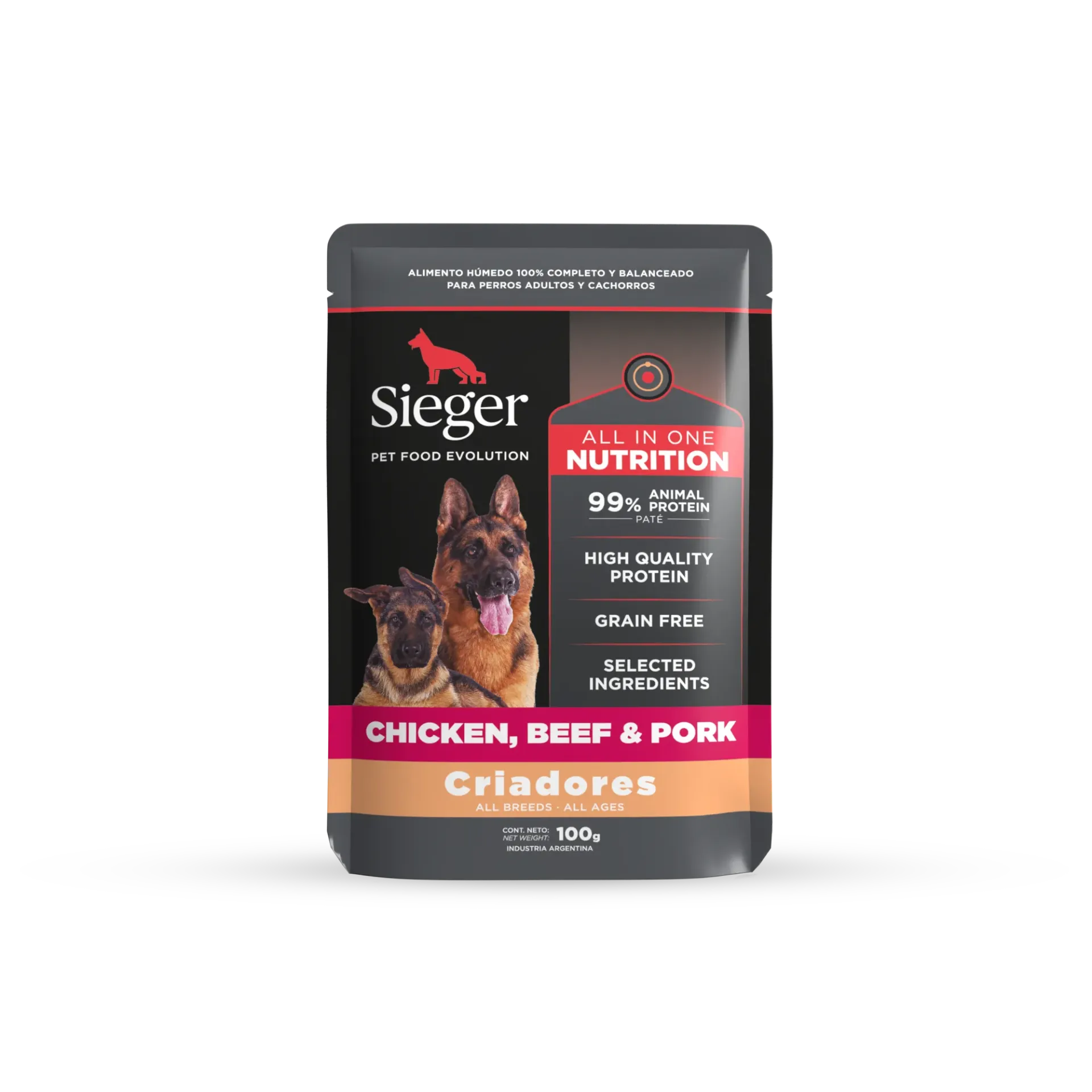 SIEGER - WET CRIADORES ALL IN ONE 100GR