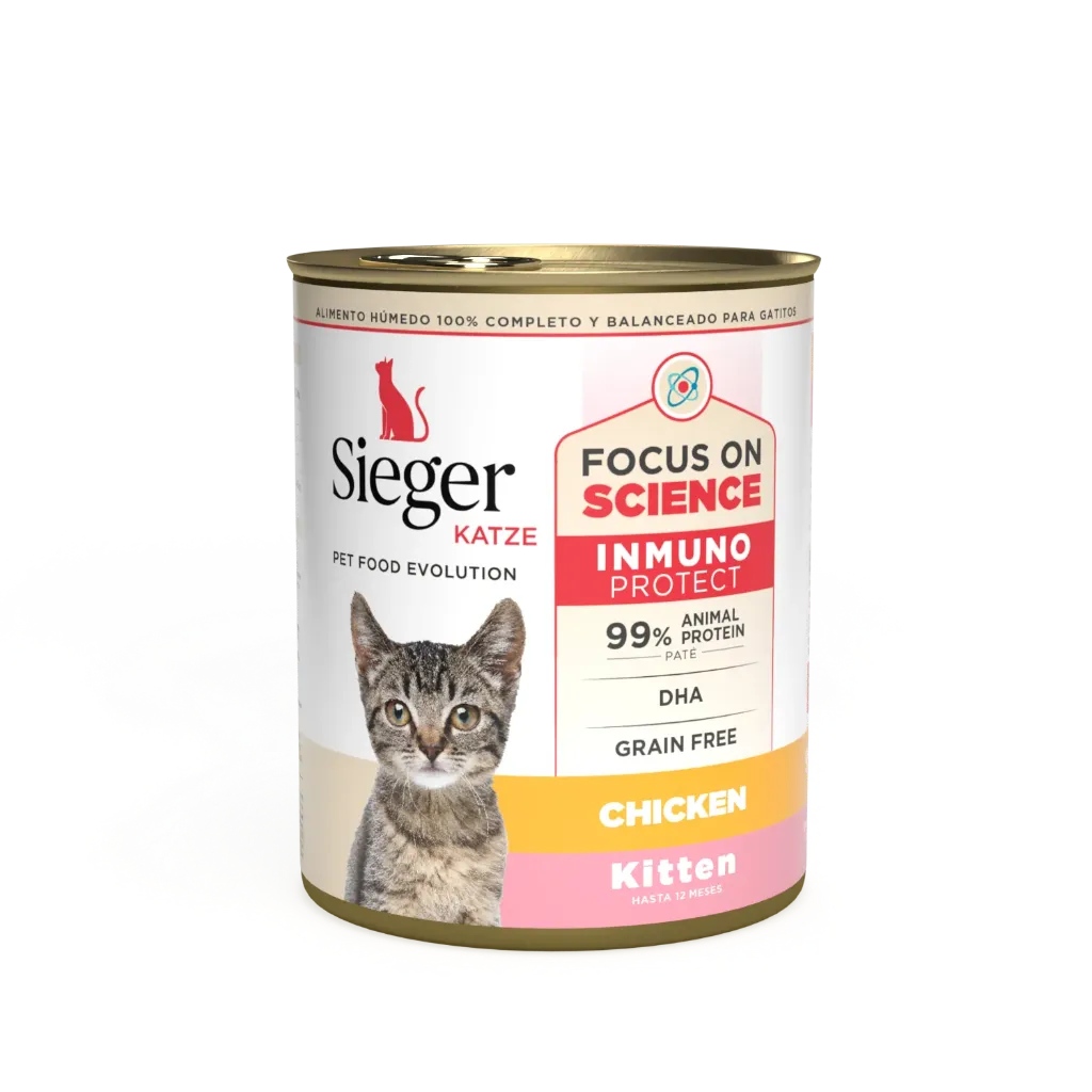 SIEGER - KATZE WET KITTEN CHIKEN 340GR