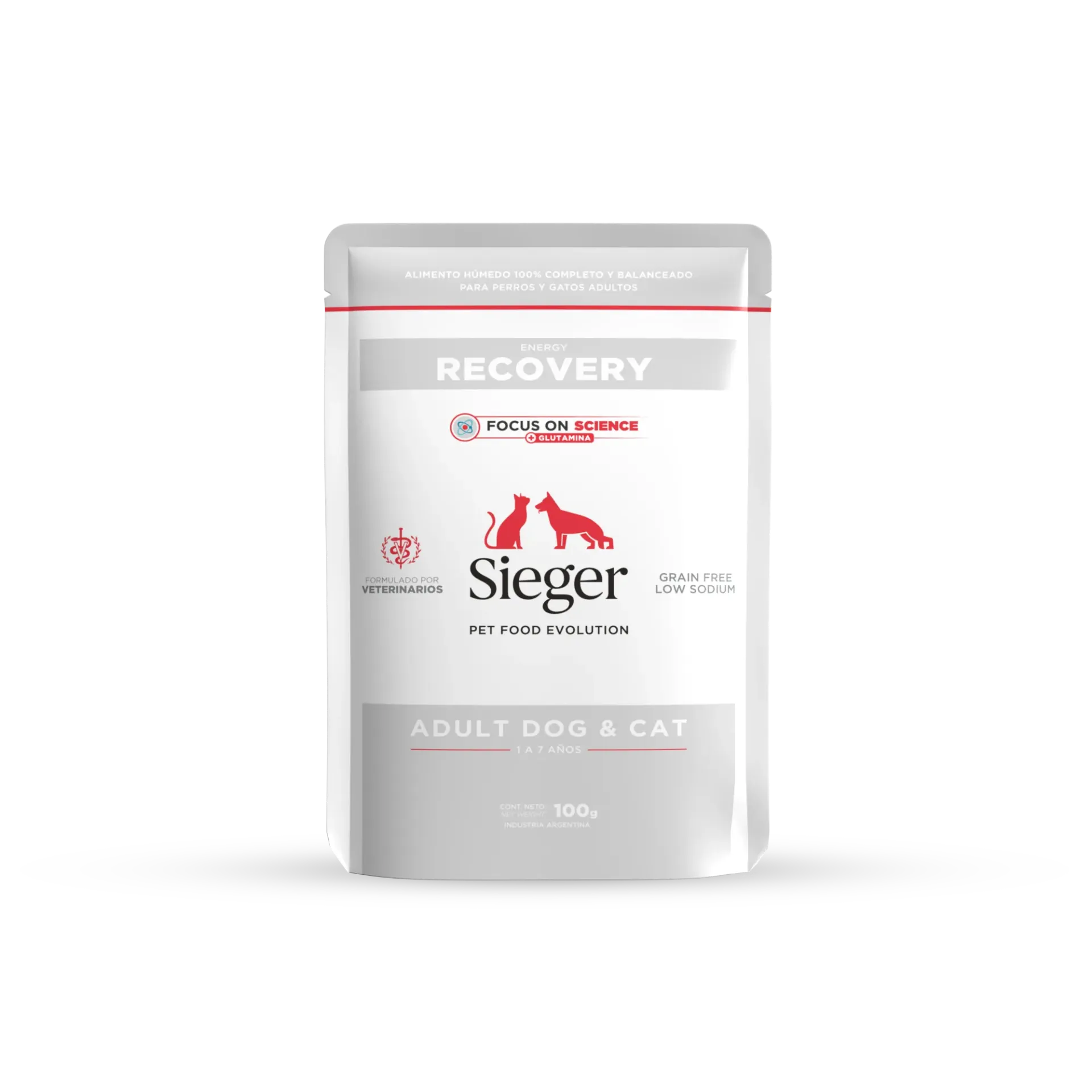 [25041203] SIEGER - POUCH RECOVERY x 100 gr