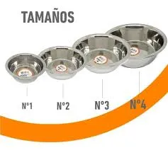 RAST - CAZUELA ACERO INOXIDABLE N°4