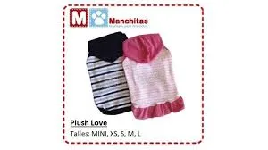 MANCHITAS - BUZO PLUSH LOVE TALLE 5