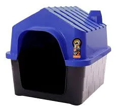 ECOPLASTIC - CUCHA CASA DE PERRO AZUL N°5
